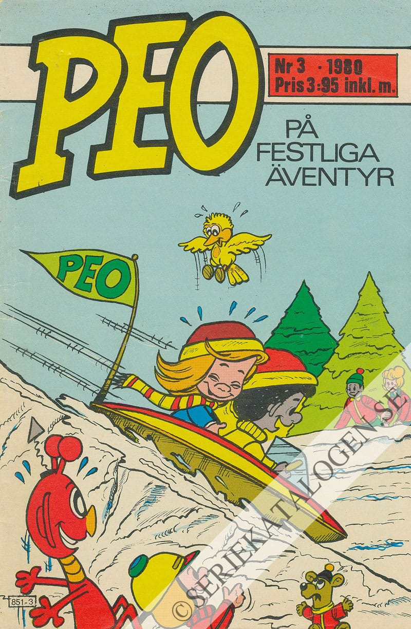 Framsida på Peo #3 (1980)