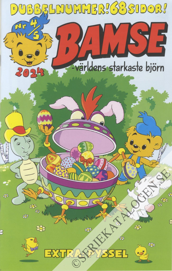 Framsida på Bamse #4-5 (2024)