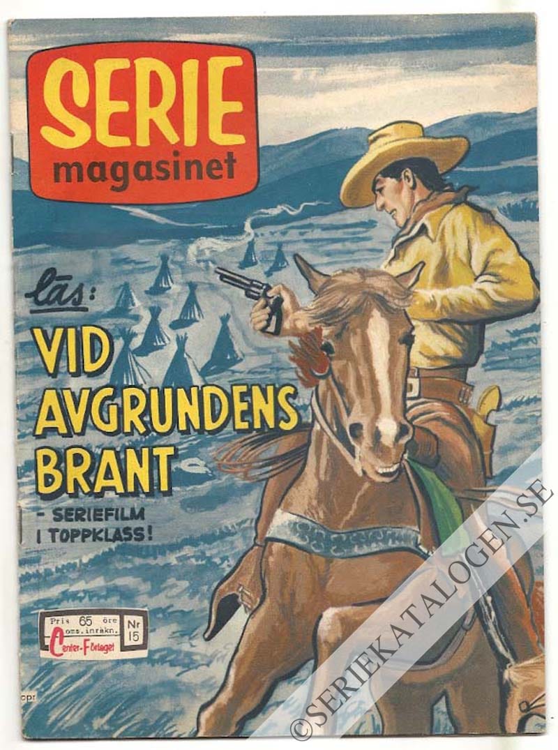 Framsida på Seriemagasinet #15 (1960)