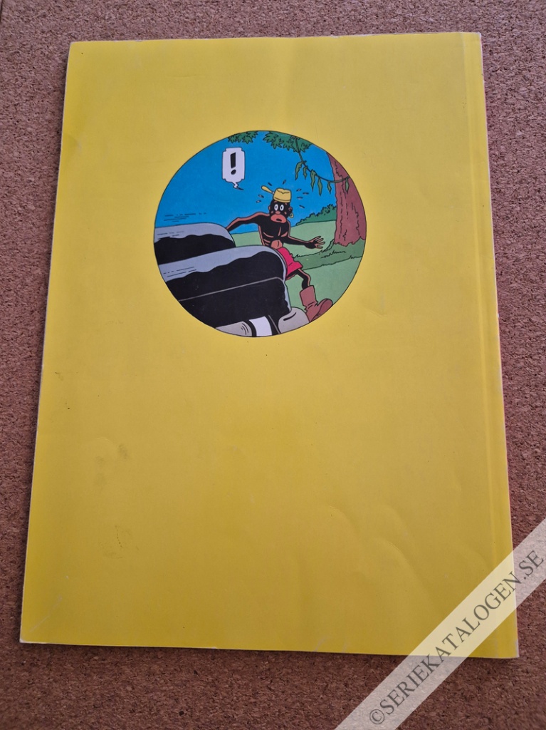 Baksida på Tintin i Schweiz (1991)