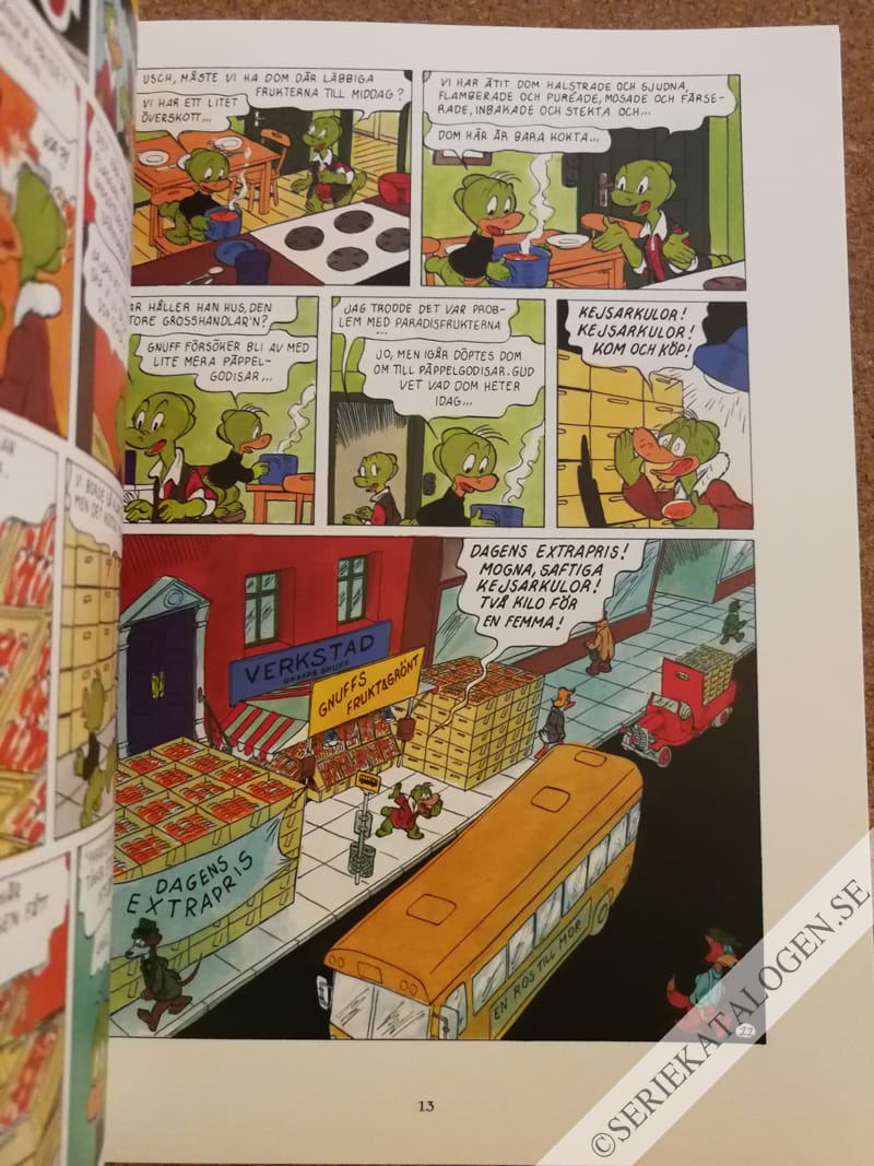 Exempel på Familjen gnuff 1: Djurgripens hemlighet (1997)