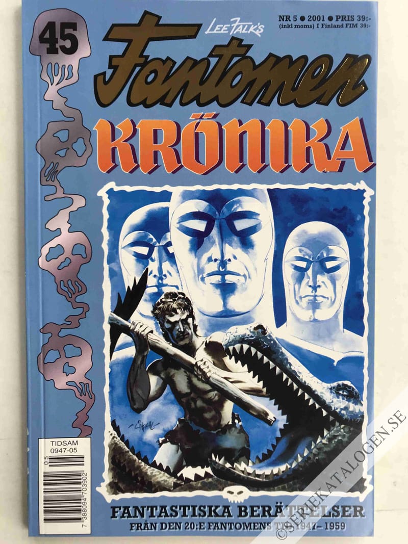 Framsida på Fantomen Krönika #5 (2001)