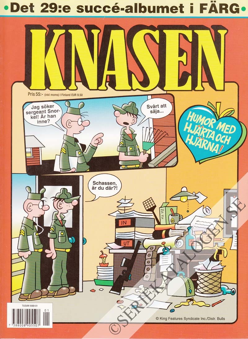 Framsida på Knasen Det 29:e succéalbumet i färg (2005)