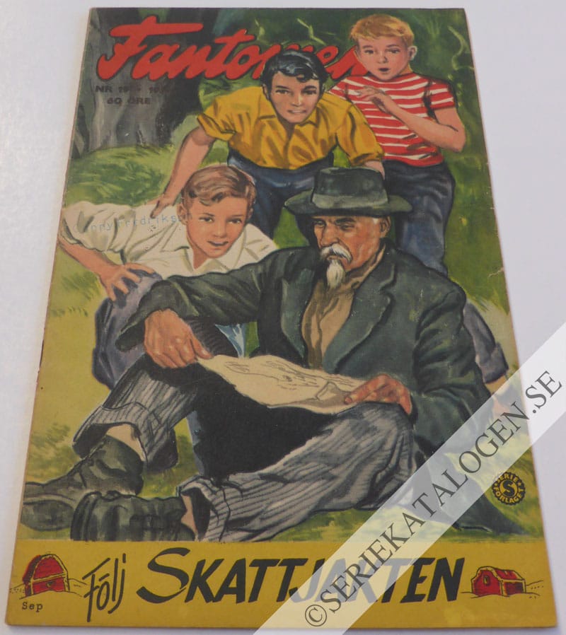 Framsida på Fantomen #19 (1953)