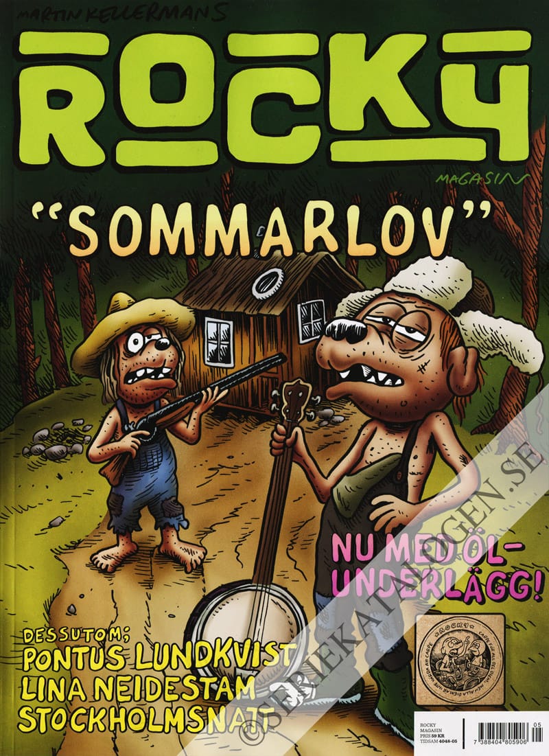 Framsida på Martin Kellermans Rocky #5 - Sommarlov (2012)