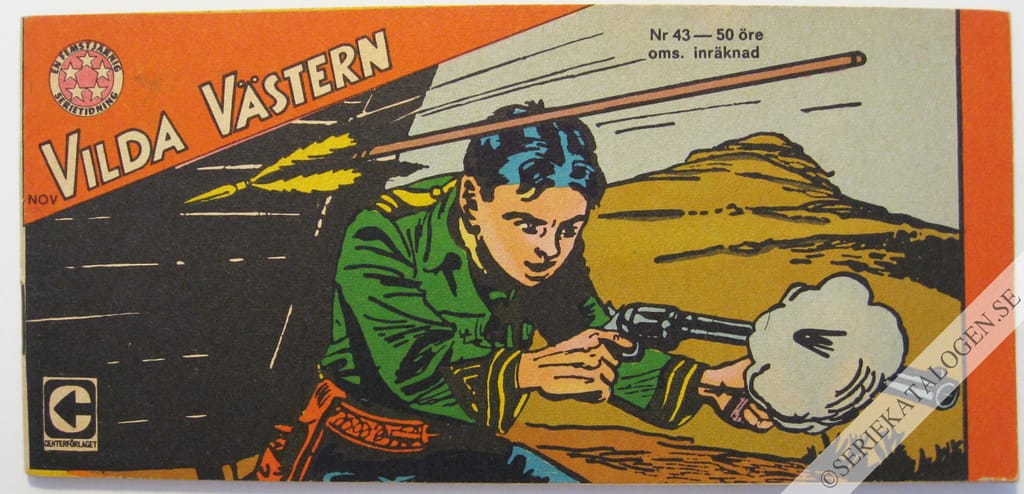 Framsida på Vilda Västern #43 (1967)
