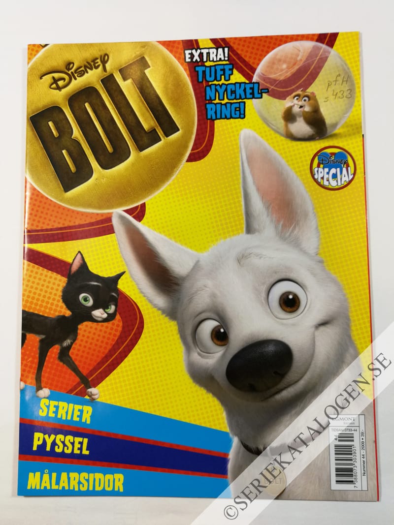 Framsida på Disney special Bolt (2009)