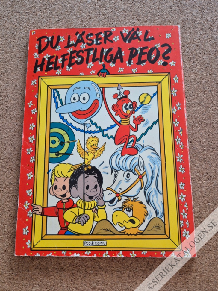 Baksida på Peo och sjöormen (1975)