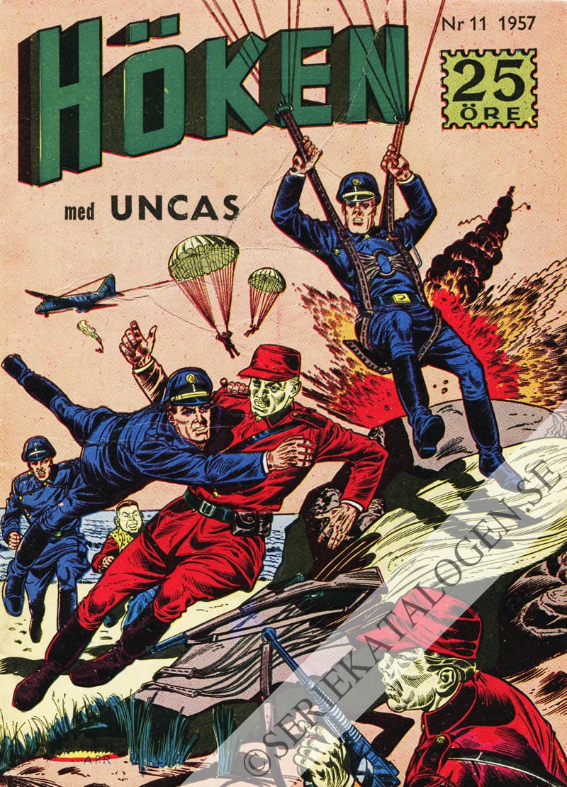 Framsida på Höken #11 (1957)