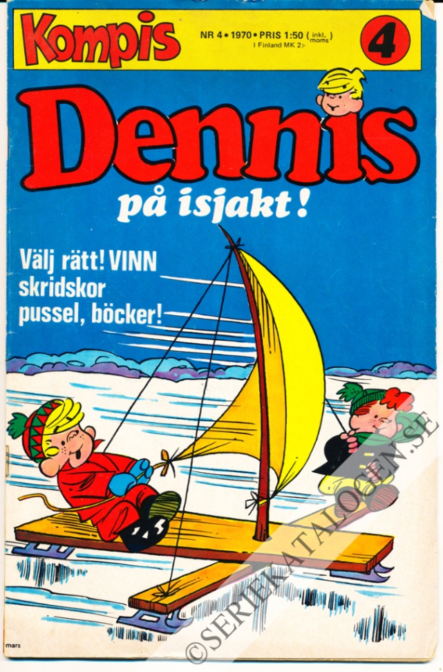 Framsida på Kompis #4 (1970)