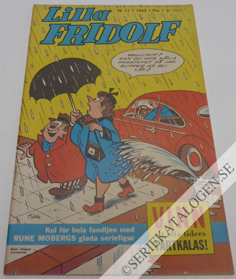Framsida på Lilla Fridolf #11 (1962)