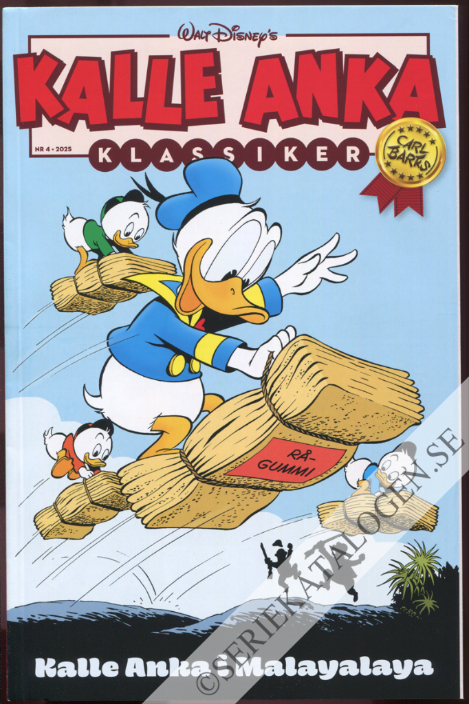 Framsida på Kalle Anka Klassiker #4 (2025)