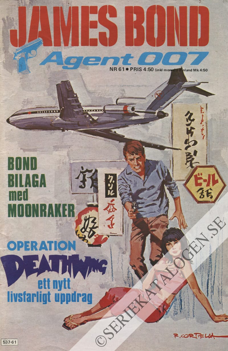Framsida på James Bond agent 007 #61 (1979)