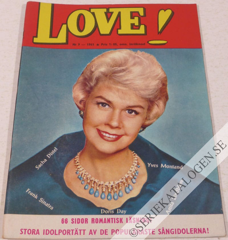 Framsida på Love! #9 (1961)