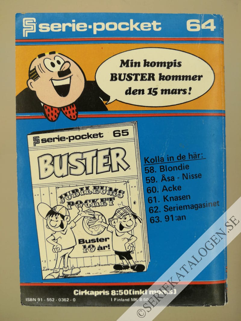 Baksida på Lilla Fridolf (1978)