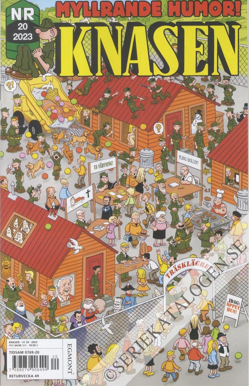 Framsida på Knasen #20 (2023)