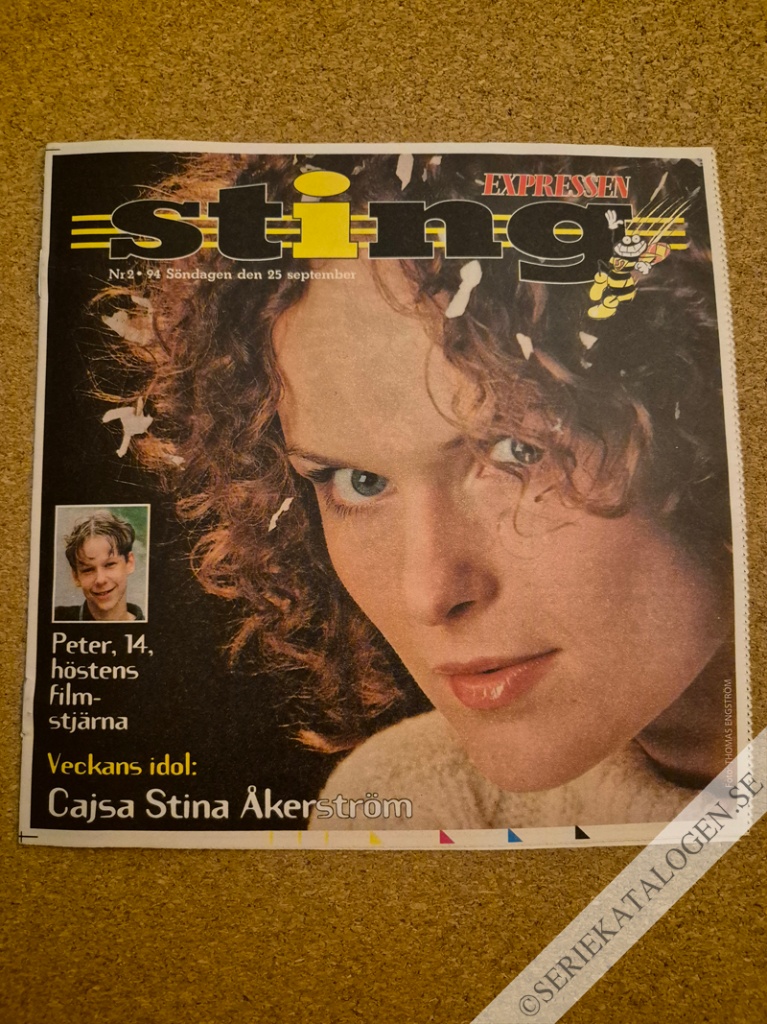 Framsida på Sting-Expressen #2 (1994)