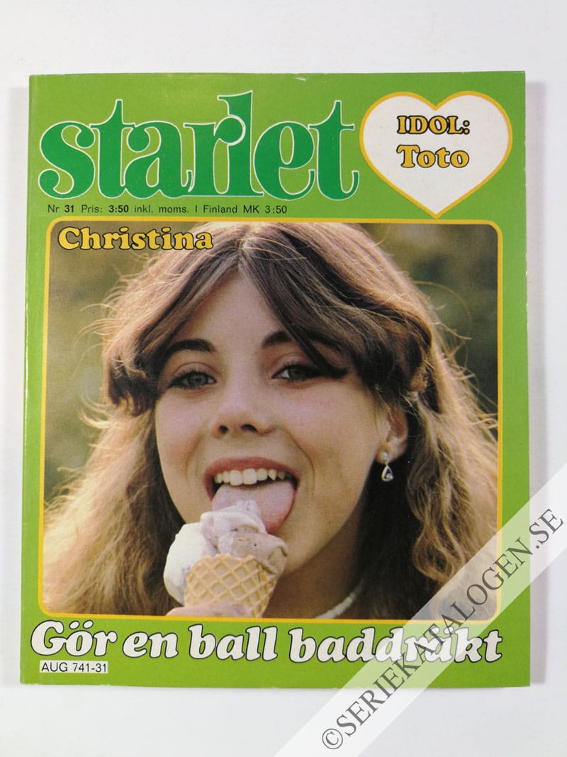 Framsida på Starlet #31 (1979)