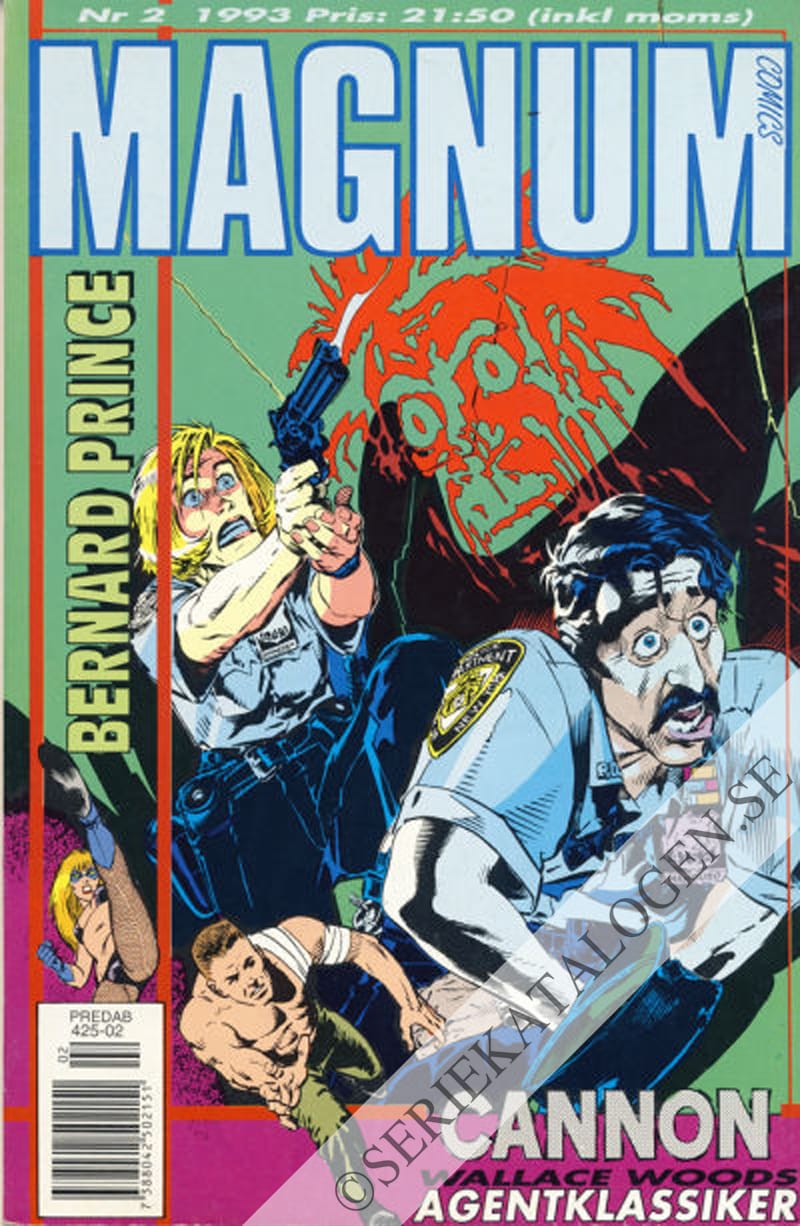 Framsida på Magnum comics #2 (1993)