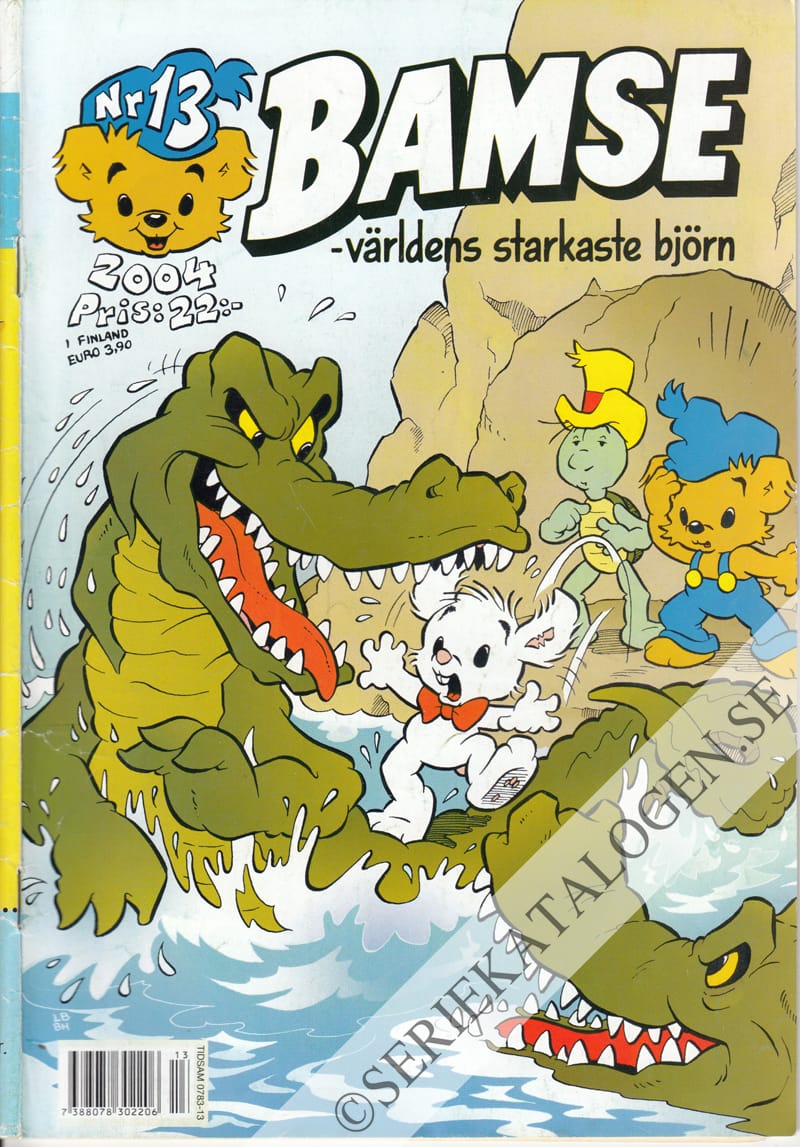 Framsida på Bamse #13 (2004)