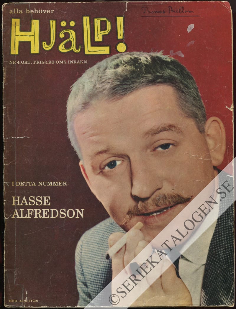 Framsida på Hjälp! #4 (1962)