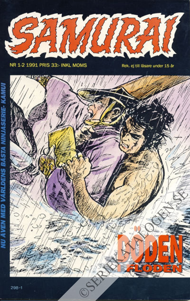 Framsida på Samurai #1-2 (1991)