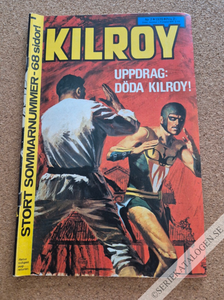 Framsida på Kilroy #7 (1970)