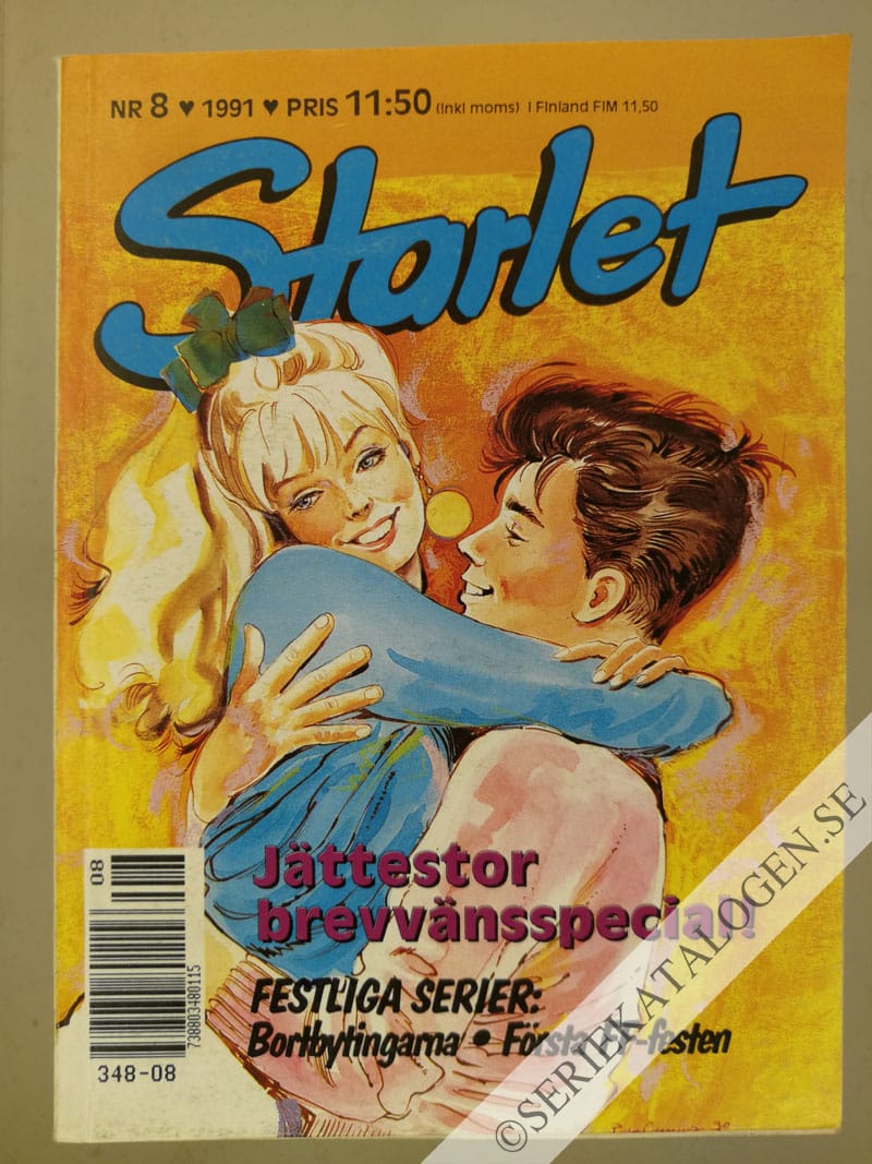 Framsida på Starlet #8 (1991)
