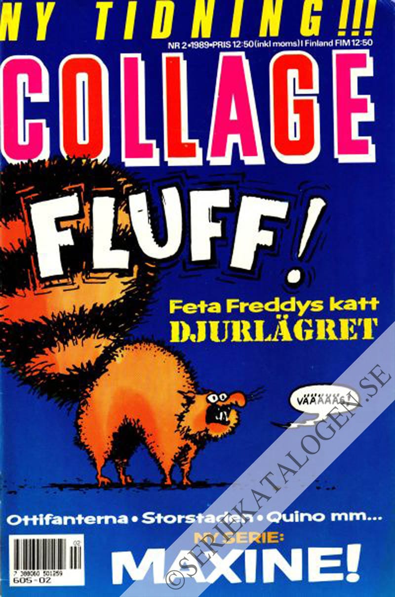 Framsida på Collage #2 (1989)