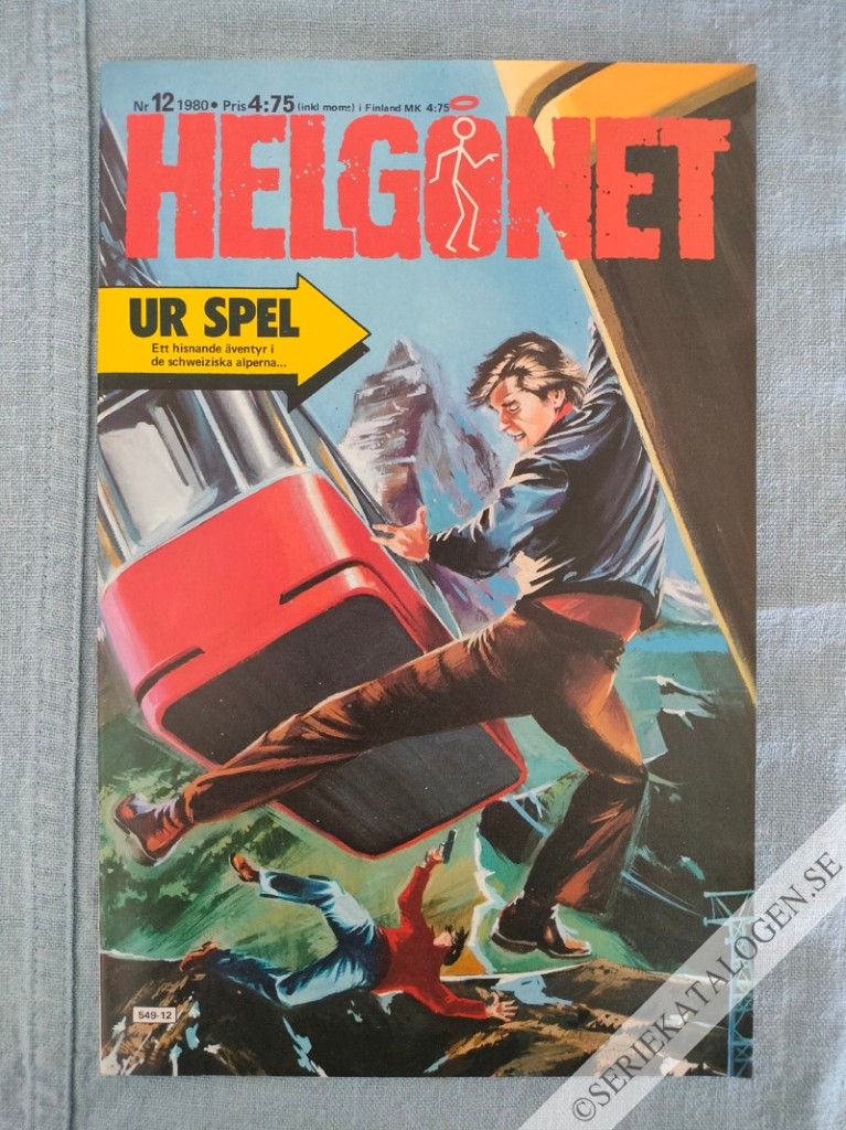 Framsida på Helgonet #12 (1980)
