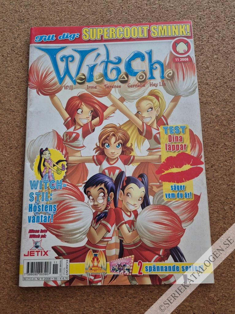 Framsida på W.i.t.c.h. #11 (2008)