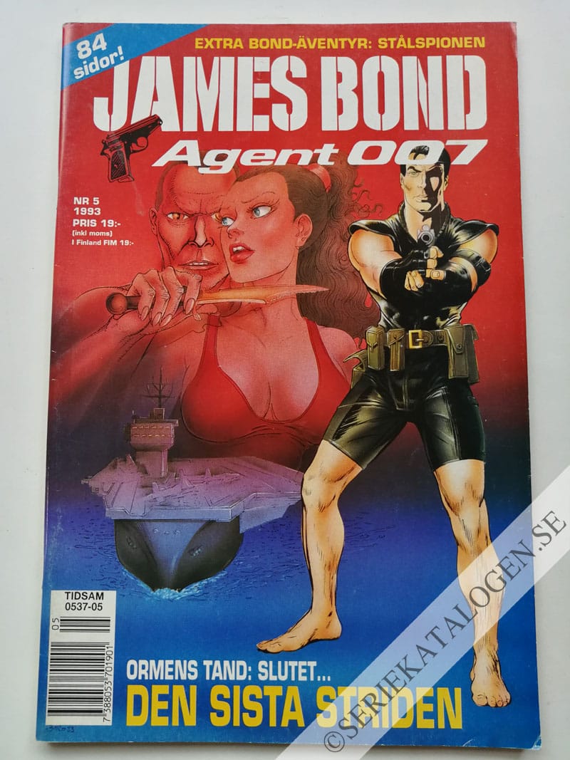 Framsida på James Bond agent 007 #5 (1993)