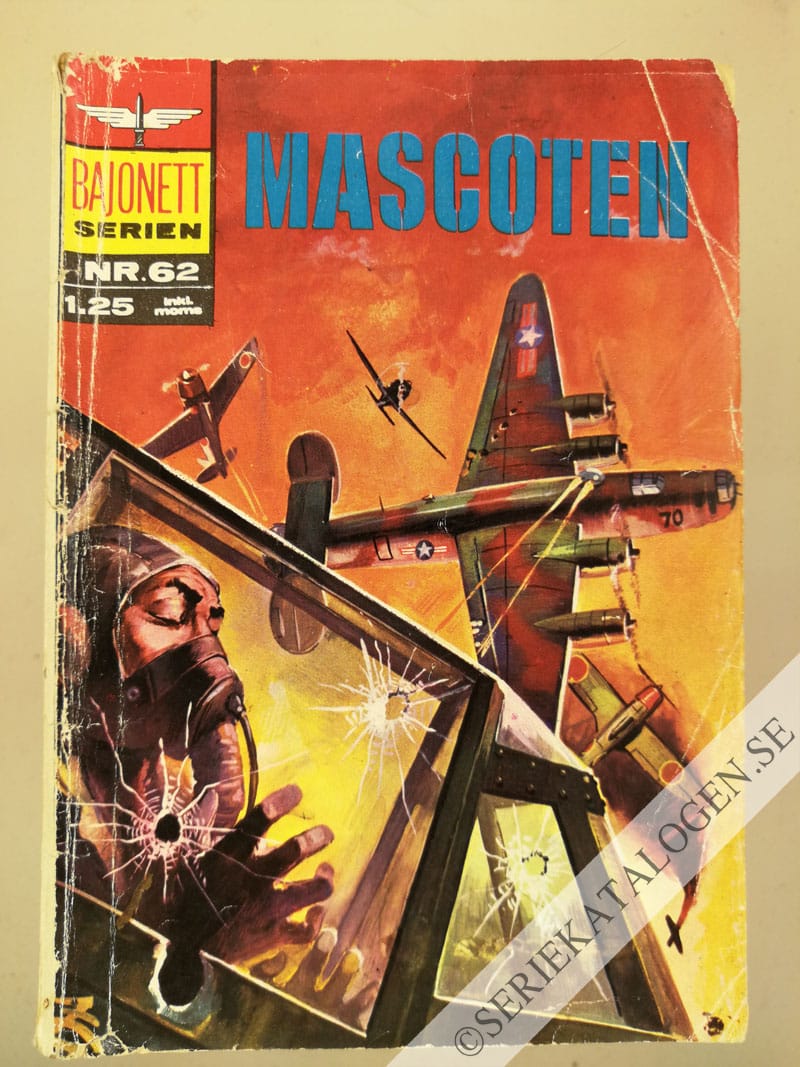 Framsida på Bajonettserien Mascoten (1969)