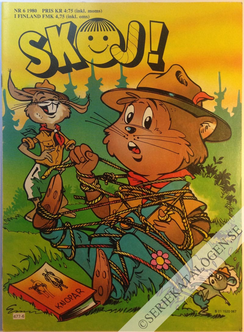 Framsida på Skoj #6 (1980)