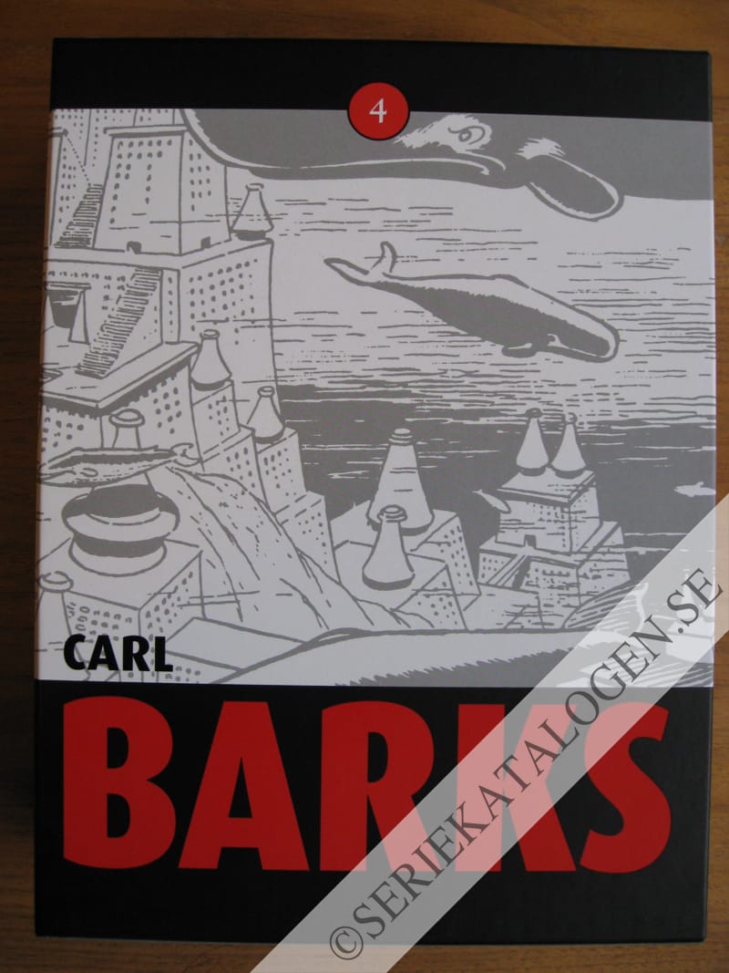 Framsida på Carl Barks samlade verk Box4 (2006)