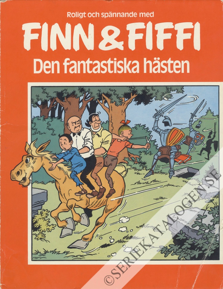 Framsida på Finn & Fiffi #32 - Den fantastiska hästen (1979)