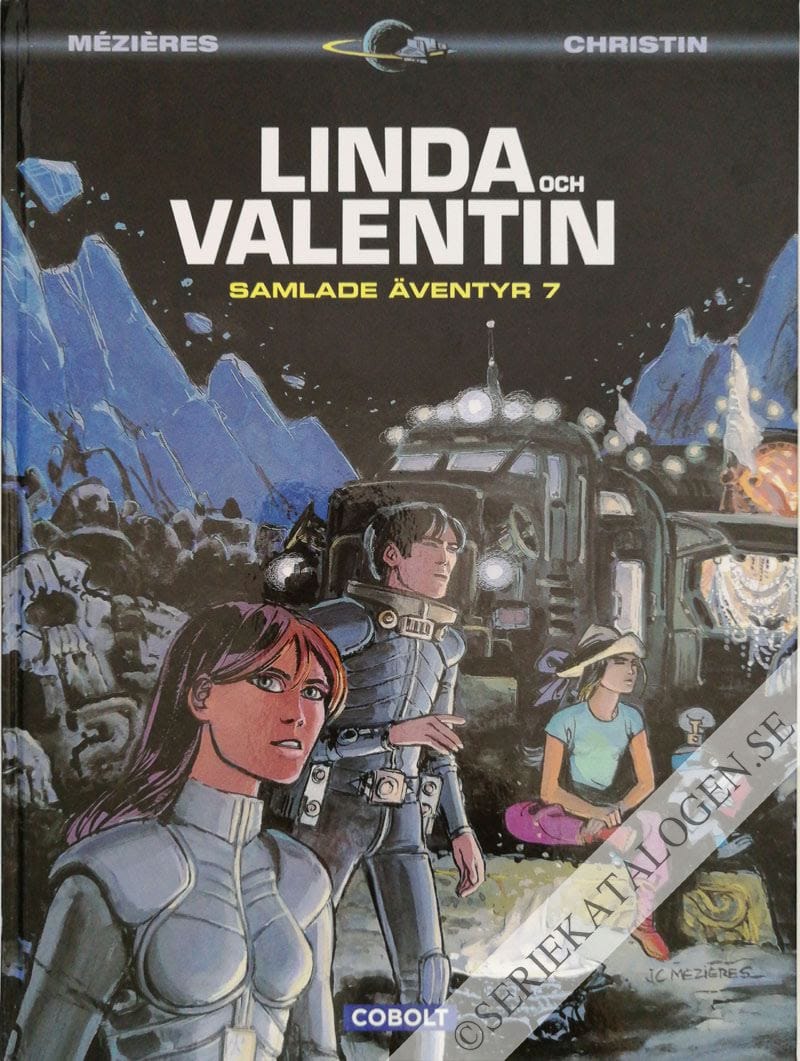 Framsida på Linda och Valentin Samlade äventyr7 (2017)