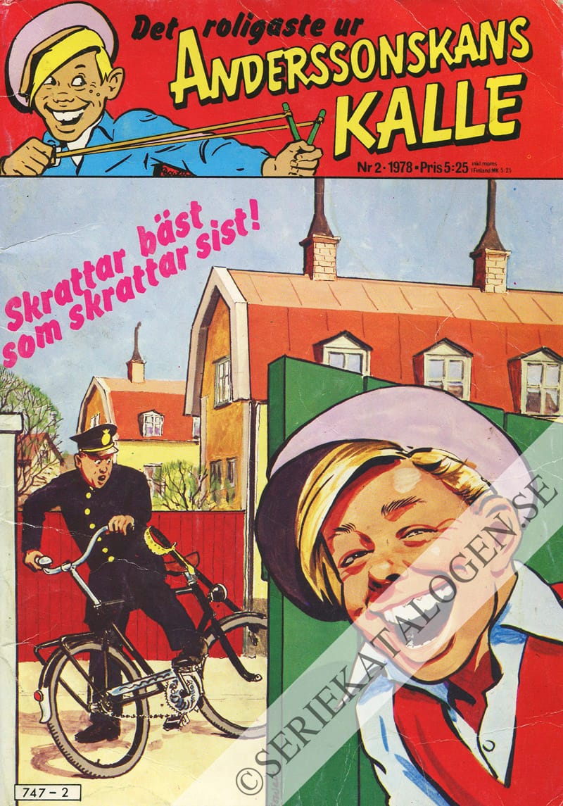 Framsida på Det bästa ur Anderssonskans Kalle #2 (1978)