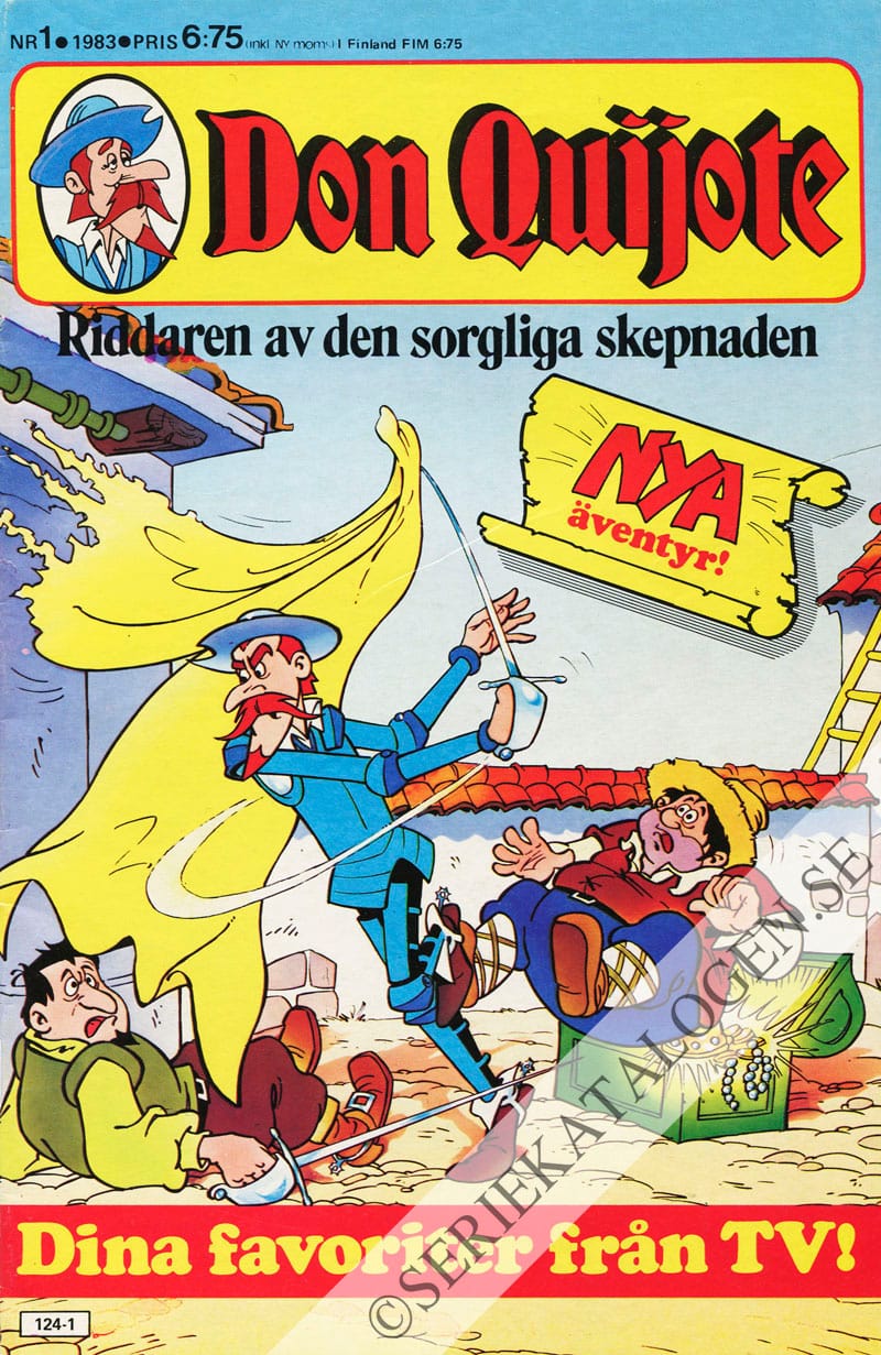 Framsida på Don Quijote #1 (1983)