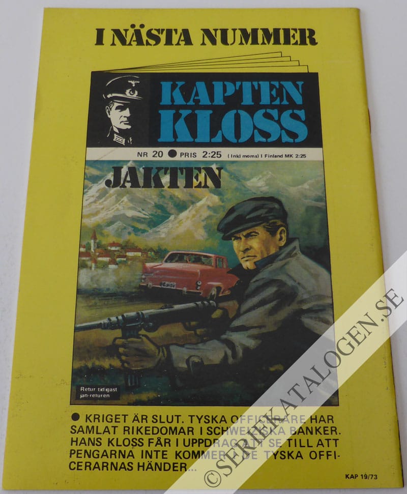 Baksida på Farligt vittne (1973)