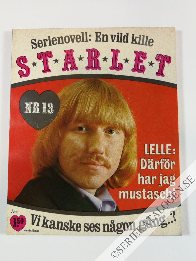 Framsida på Starlet #13 (1968)