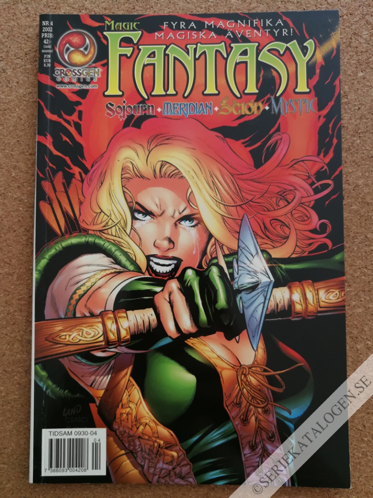 Framsida på Magic fantasy #4 (2002)