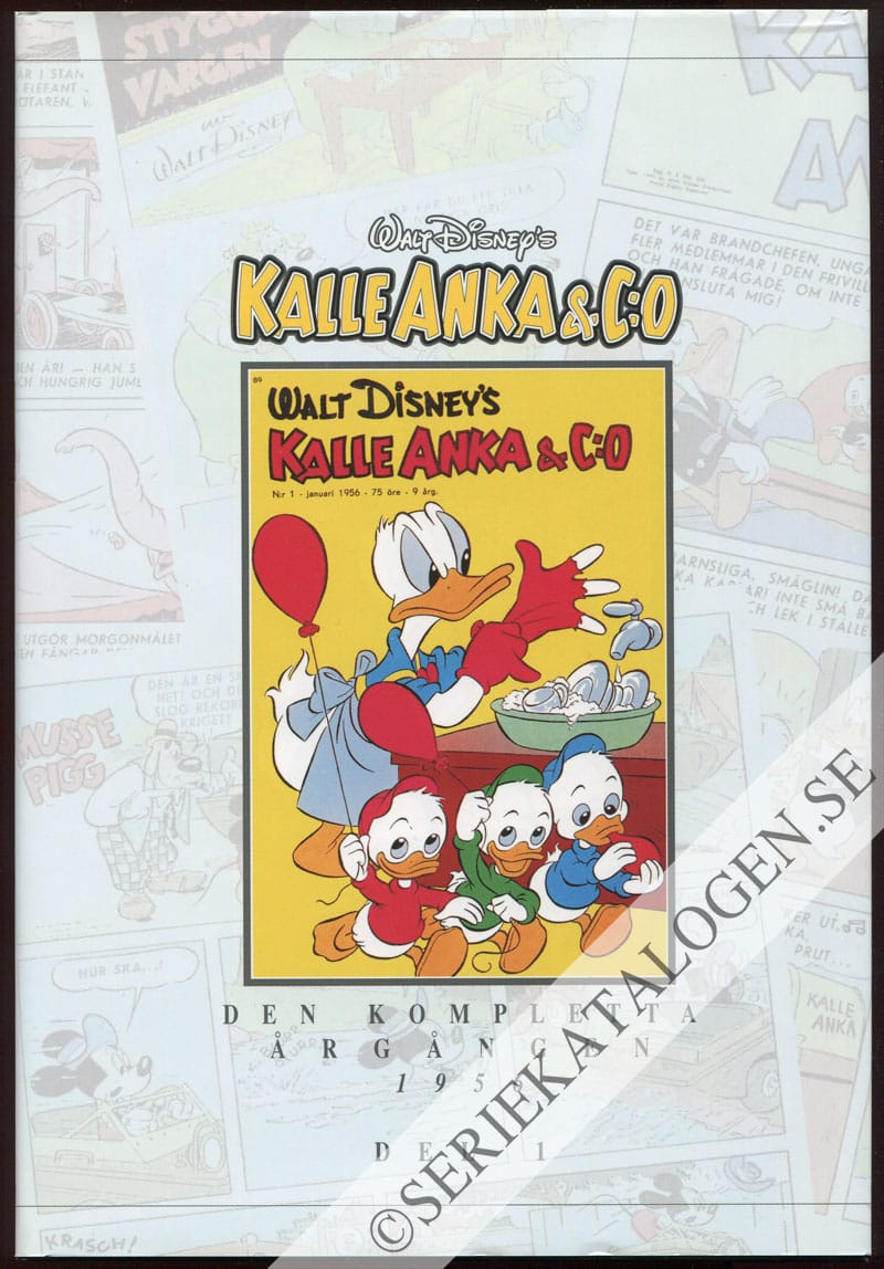Framsida på Kalle Anka & C:o - den kompletta årgången 1956 del 1 (2003)