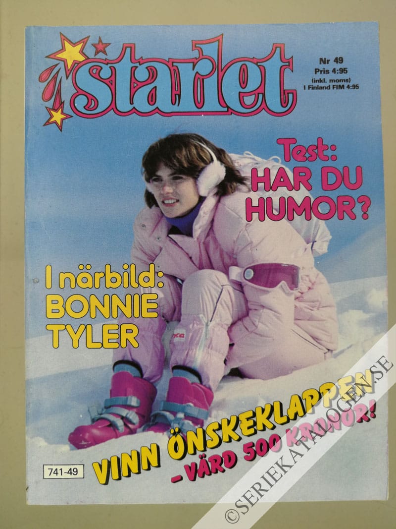 Framsida på Starlet #49 (1983)