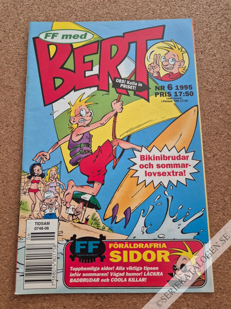 Framsida på FF med Bert #6 (1995)