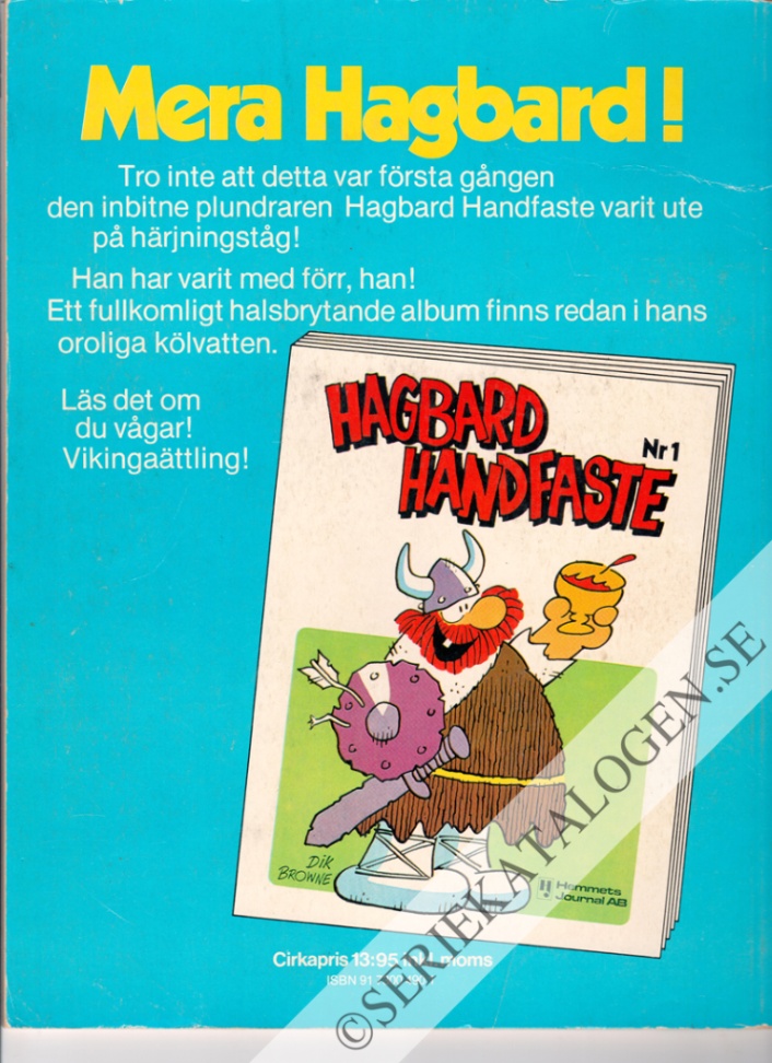 Baksida på Hagbard, kung av England (1978)