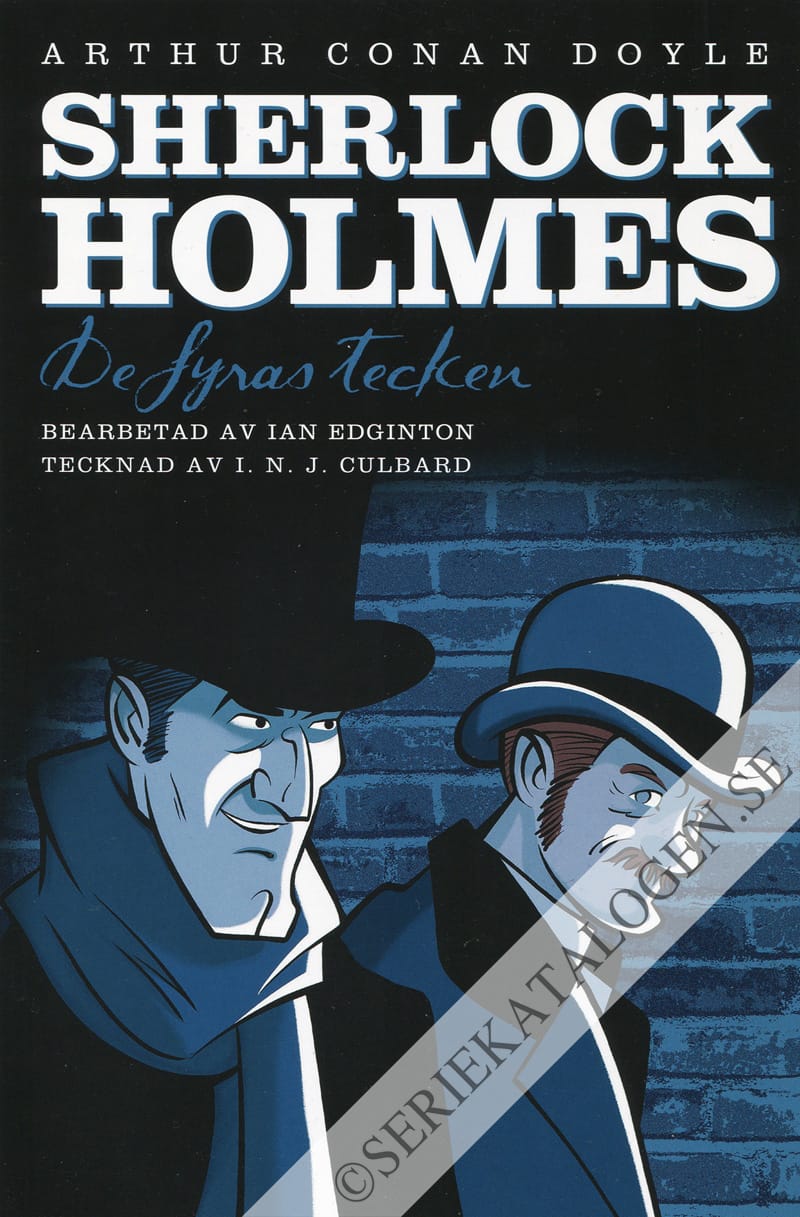 Framsida på Sherlock Holmes De fyras tecken (2015)