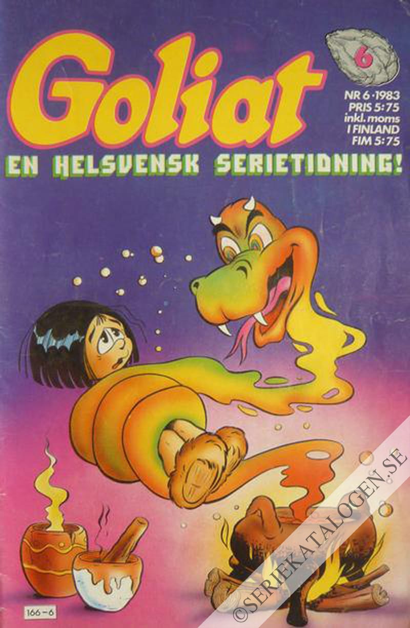 Framsida på Goliat #6 (1983)
