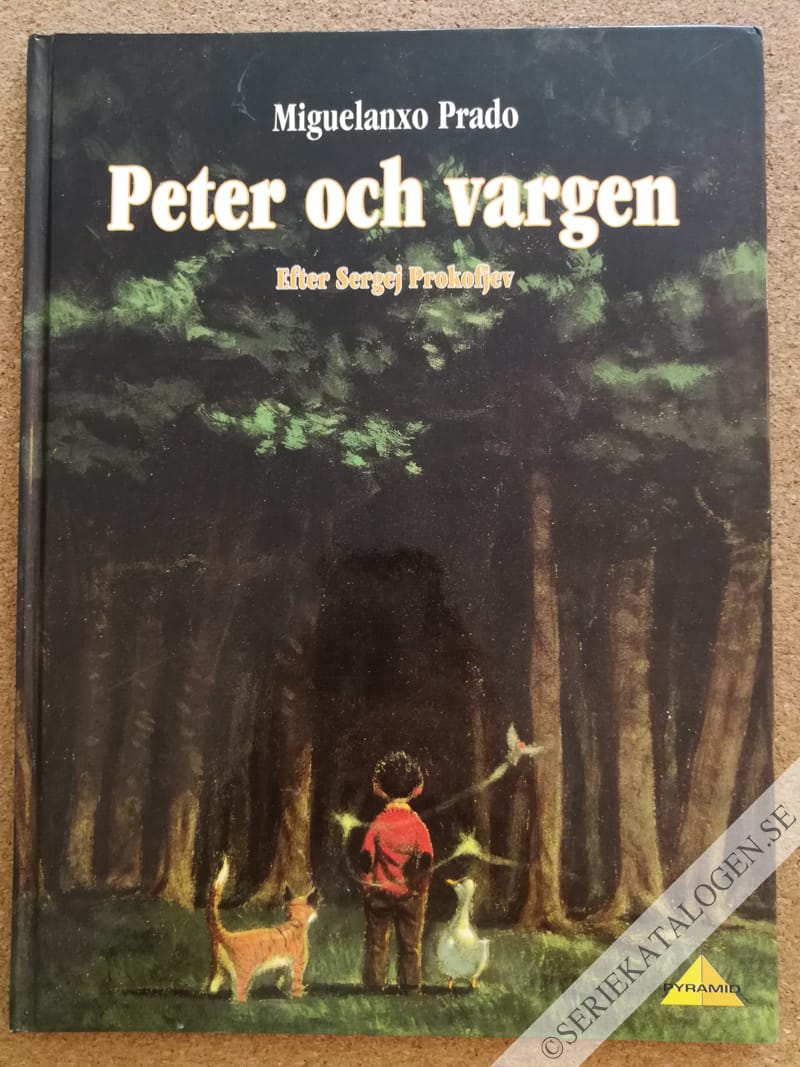 Framsida på Pyramid Peter och vargen (1997)