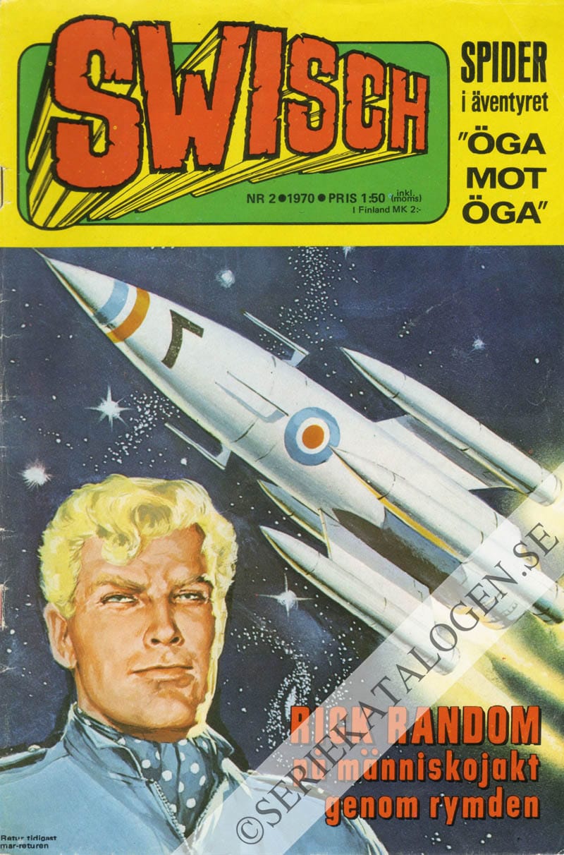 Framsida på Swisch #2 (1970)